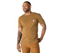 Carhartt Irvine Relaxed Garment Dyed T-Shirt Men Carhartt Brown M