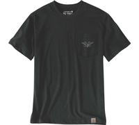 Carhartt Herren T-Shirt Irvine 107777 Hardwork Eagle Rückenprint...