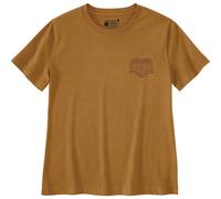 Carhartt Irvine Relaxed Heritage Heart T-shirt carhartt brown (BRN) XS REG