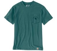 Carhartt Irvine Relaxed Work T-Shirt, petrol, Größe XL
