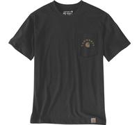 Carhartt Irvine Relaxed Work T-Shirt, schwarz, Größe M für Männer