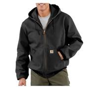 Carhartt Herren Loose Fit Firm Duck Thermal-Lined Active Jacket Work Utility Oberbekleidung, Schwarz, 4X-Large