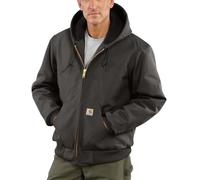 Carhartt J140 Herren-Jacke J140, lockere Passform, isoliert, mit Flanell gefüttert, Kies, XL