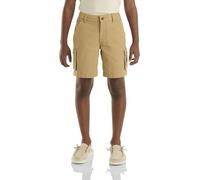 Carhartt Jungen Canvas Cargo Work Shorts, Dunkles Khaki, 7