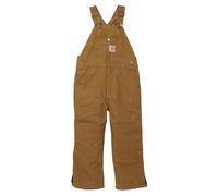 Carhartt Jungen Latzhose (gefüttert und ungefüttert) Carhartt Brown Duck Gefüttert, 6