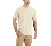 Carhartt K87 POCKET S/S T-SHIRT 103296 - Größe 2XL - Farbe oat milk