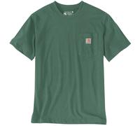 Carhartt K87 POCKET S/S T-SHIRT / (GH6) - Größe: M | Grün M