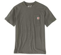 Relaxed Pocket T-Shirt Men S grün - Farbe dusty olive