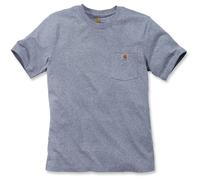 Carhartt T-Shirt mit Brusttasche XL hellgrau