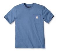 Carhartt K87 POCKET S/S T-SHIRT / (HH5) - Größe: M | Blau M