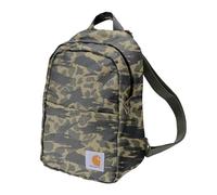 Carhartt Klassischer Mini-Rucksack, strapazierfähiger, wasserabweisender Rucksack mit verstellbaren Schulterriemen, Tarnmuster (Blind Duck Camo)