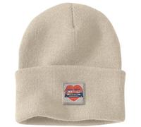 Carhartt Knit Heart Patch Damen Mütze Größe