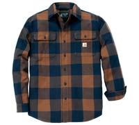 Carhartt - L/S Plaid Shirt - Hemd, Gr. XL, braun (RedDuck)