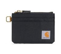 Carhartt Damen-Geldbörse, Robustes Leder und Segeltuch für Damen, erhältlich in Mehreren Stilen und Farben, Geldbörse aus Nylon, Entenreißverschluss (schwarz), Einheitsgröße