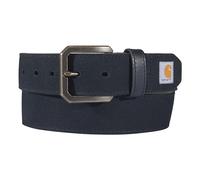Carhartt Lässige robuste Herren-Gürtel, erhältlich in verschiedenen Stilen, Farben und Größen, Canvas-Ente (schwarz), 32