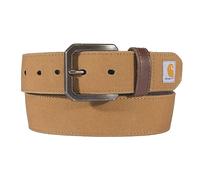 Carhartt Canvas Duck Gürtel, braun, Größe 34 für Männer