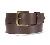 Carhartt Lässiger Herren-Ledergürtel, erhältlich in verschiedenen Stilen, Farben und Größen, Trensenzaum Leder Classic Schnalle (Braun), 48
