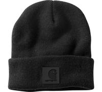 Carhartt Leatherette Watch Cap Beanie black (001) OS