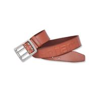 Carhartt Logo Leather Belt Mens Carhartt® Brown W38