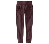 Carhartt Leichte Utility-Leggings für Damen, Force-Fitted, Brombeere, Large Hoch