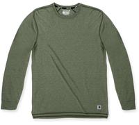 Carhartt Lightweight Durable Relaxed Fit Langarmshirt, dunkelgrün, Größe XL