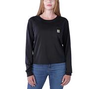 Carhartt Lightweight L/S Pocket T-Shirt 106121 - Größe M - Farbe black