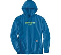 Carhartt Lightweight Logo Graphic Hoodie, blau, Größe M