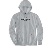 Carhartt LIGHTWEIGHT LOGO GRAPHIC SWEATSHIRT 105569 - Größe M - Farbe asphalt heather