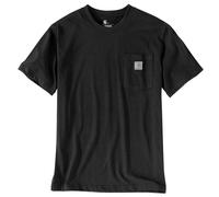 Carhartt lockeres Dearborn-T-Shirt mit Brusttasche schwarz Größe: XL