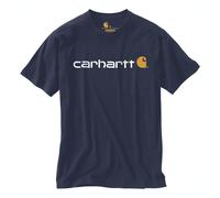 Carhartt Lockeres Dearborn-T-Shirt mit Logo navy Größe: M