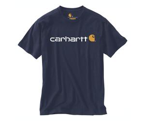 Carhartt Lockeres Dearborn-T-Shirt mit Logo navy Größe: M