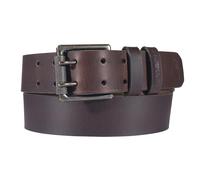 Carhartt Logo Belt Gürtel für Herren, Craftsman Leather Double Prong (Brown), 50