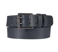 Carhartt Logo Belt Gürtel für Herren, Craftsman Leather Double Prong (schwarz), 54