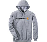 Carhartt Hoodie Signature Logo – Grau – Größe M