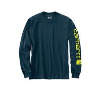Carhartt Long Sleeve - dunkelblau|grün / S