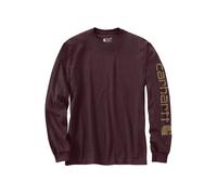 Carhartt Long Sleeve T-Shirt - weinrot / S