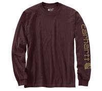 carhartt Long Sleeve Logo-Shirt | Port | S