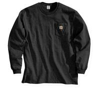 Carhartt Longsleeve Workwear Pocket T-Shirt L/S Black-S