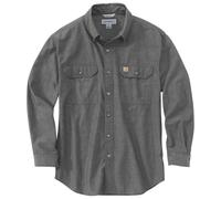Carhartt Loose Fit Midweight Chambray Hemd, grau, Größe S