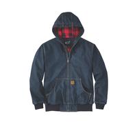 Carhartt Loose Fit Denim Active Jacket Sawyer Blau S Baumwolle Größe: S