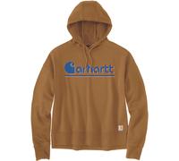 Carhartt Loose Fit Fall Graphic Damen Hoodie, braun, Größe L