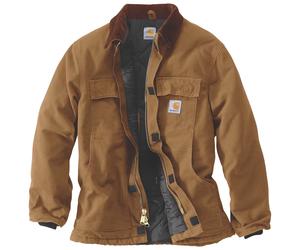 Carhartt Loose Fit Firm Duck Traditional Coat S carhartt braun