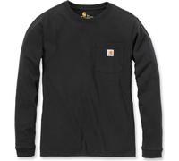 Carhartt Loose Fit Heavyweight Long-sleeve Pocket T-shirt black (001) L REG