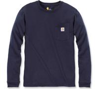 Carhartt Loose Fit Heavyweight Long-sleeve Pocket T-shirt navy (412) XL REG
