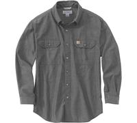 Carhartt Loose Fit Midweight Chambray Hemd, grau, Größe L