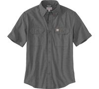 Carhartt - Loose Chambray S/S - Hemd, Gr. S, grau (BlackChambray)