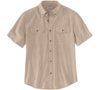 Carhartt - Loose Chambray S/S - Hemd, Gr. S, beige (DarkTanChambray)