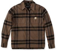 Carhartt Loose Fit Midweight Flannel Damen Hemd, braun, Größe L