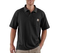 Carhartt Loose Fit Midweight Short-sleeve Pocket Polo black (BLK) XS REG