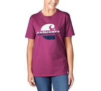 Carhartt LOOSE FIT S/S GRAPHIC T-SHIRT 105738 - Größe M - Farbe magenta agate